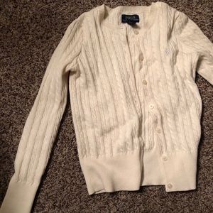 Polo 6x girls sweater